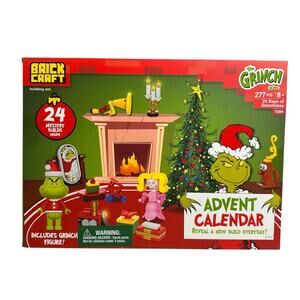 Dr Seuss The Grinch Brick Craft Advent Calendar 24 Days of Grinchmas 277 Pieces